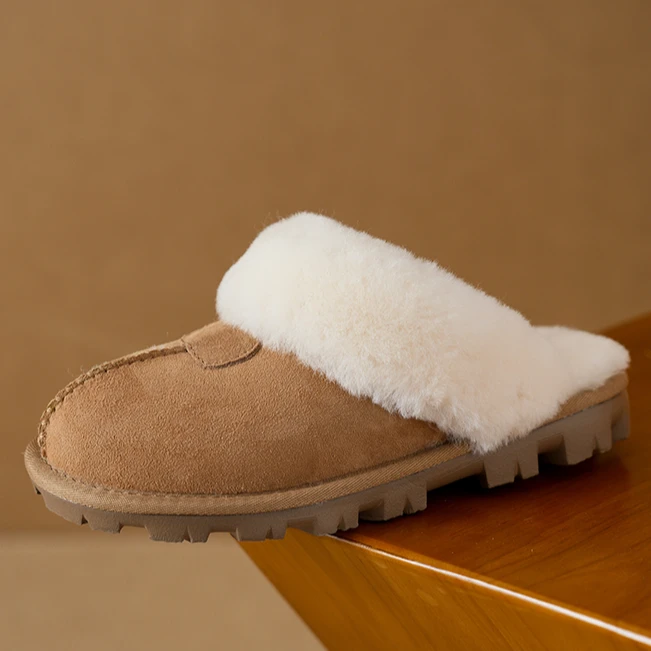 【星星拖2cm】 千颂伊同款皮毛一体时尚百搭 秋冬雪地靴