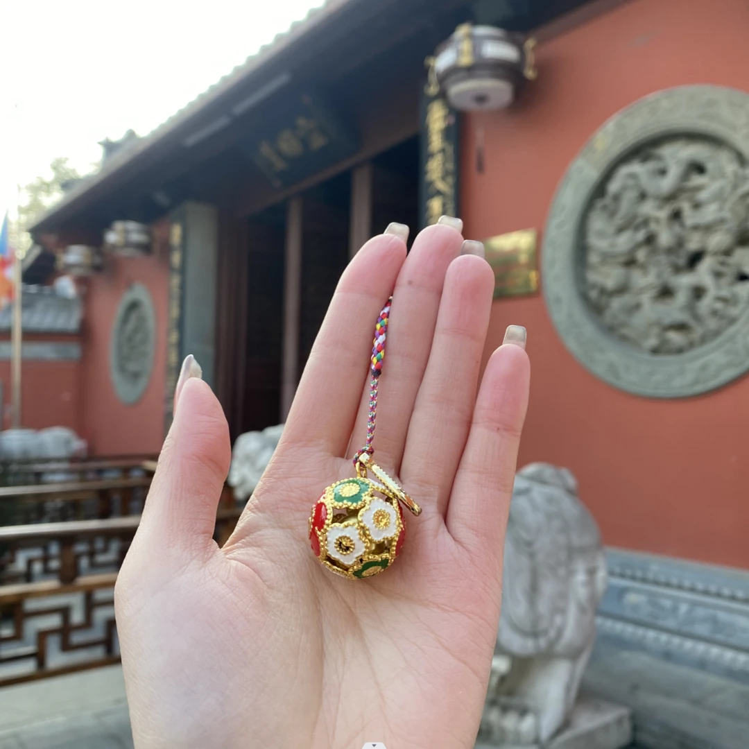 北高峰祈福梅花铃铛挂饰挂坠转运福铃吊坠小巧礼物女生