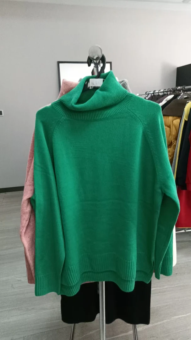 【榕榕服饰】9901 no退no换 高领针织衫