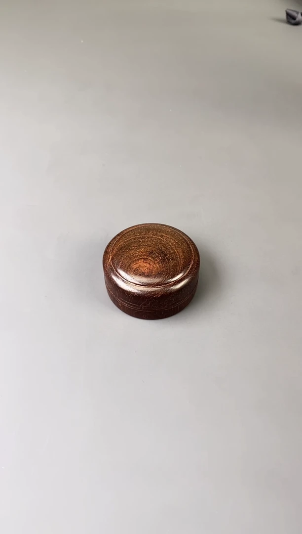 【闪购商品】木头黄花梨 印泥盒  拍