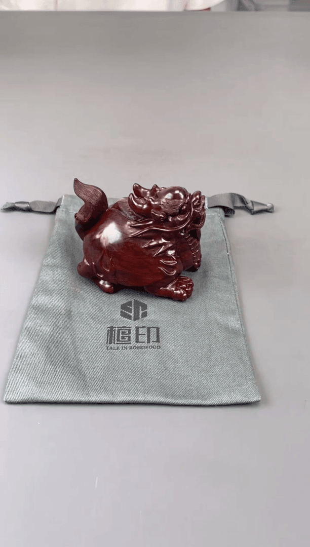 【闪购商品】檀香紫檀（小叶紫檀）把件印度小叶紫檀 龙龟