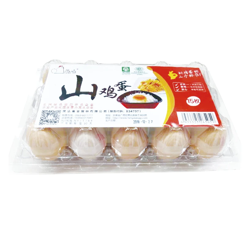 凤达山鸡蛋 15枚/盒