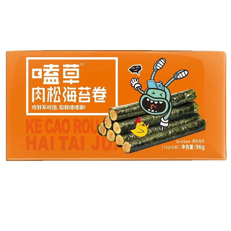 嗑草肉松海苔卷 96g/盒