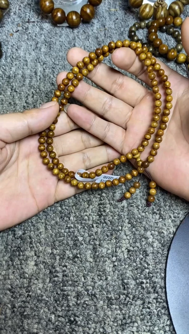 【闪购商品】金丝楠手串/手链0.6/108枯木130