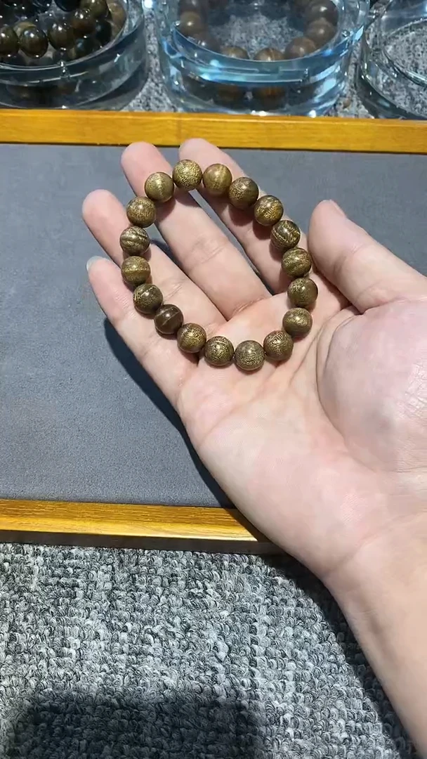 【闪购商品】金丝楠手串/手链1.0枯木料68