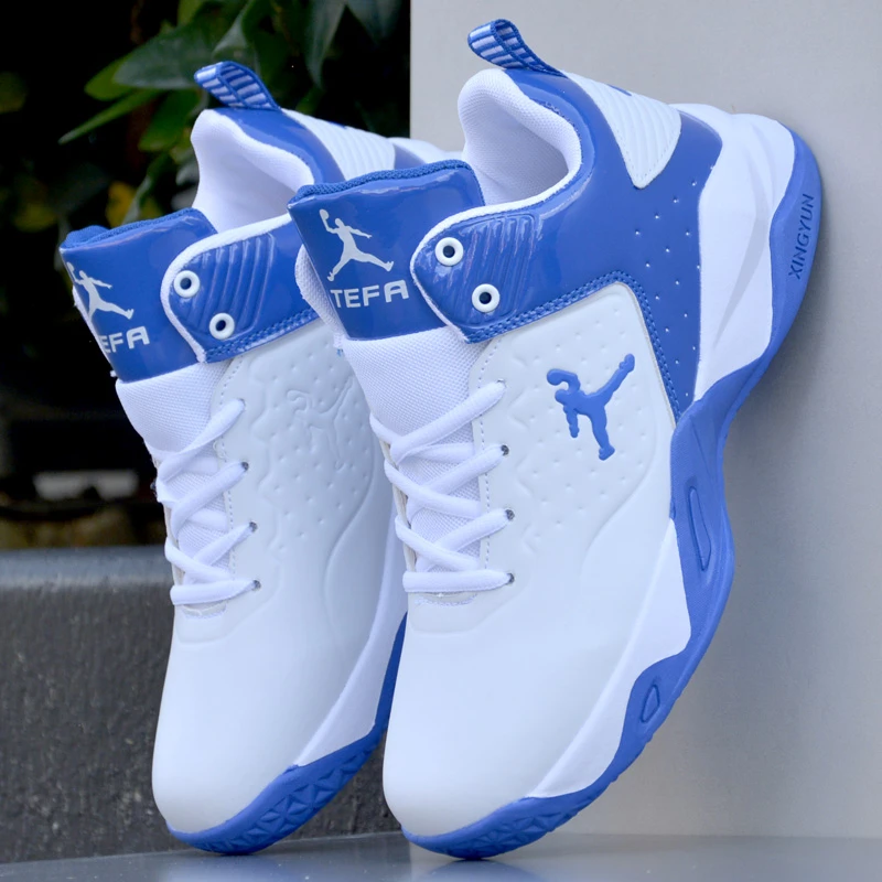 篮球鞋男士运动鞋秋冬款减震球鞋防滑耐磨跑步鞋保暖高帮软底男鞋