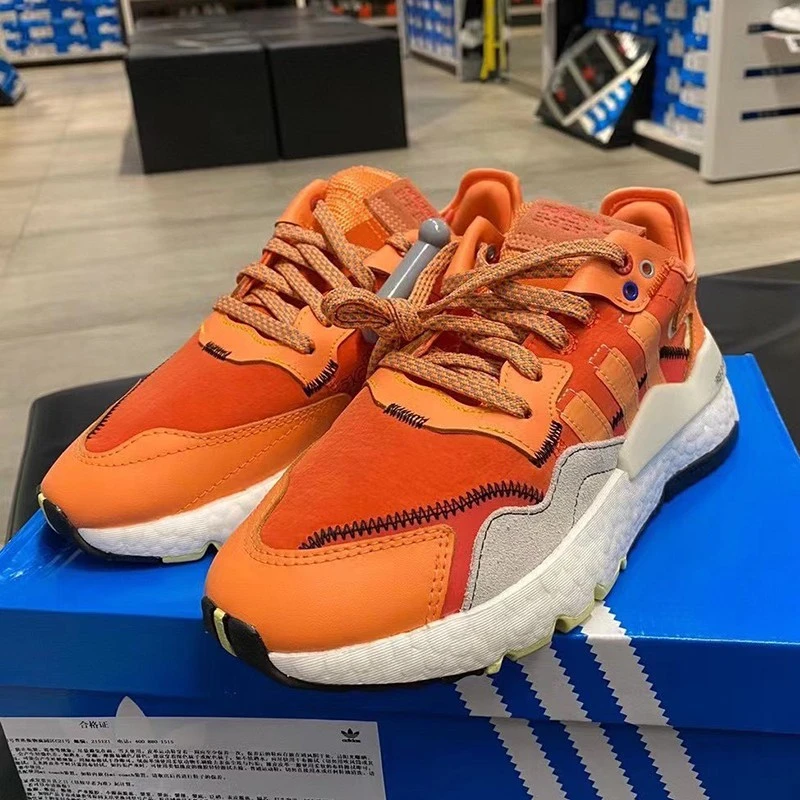 Adidas三叶草男鞋NITE JOGGER 经典缓震透气百搭运动休闲鞋EF5404