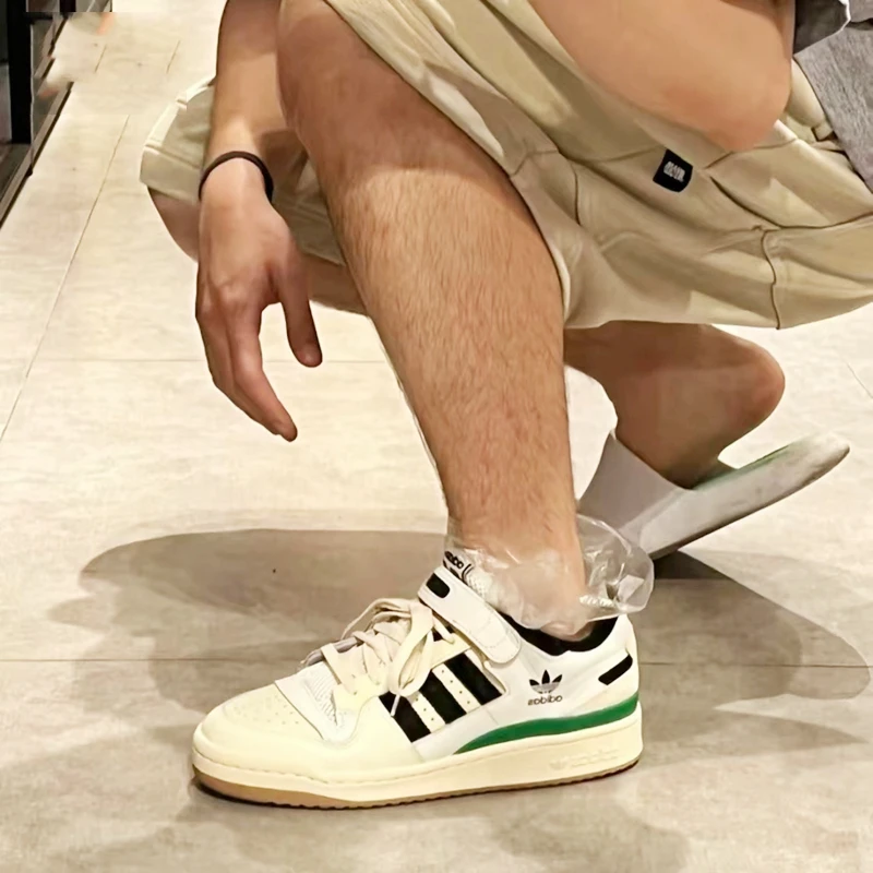 adidas阿迪达斯三叶草男女鞋FORUM 84 LOW低帮复古休闲板鞋GX9058