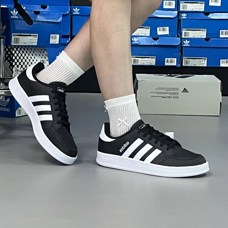 Adidas阿迪达斯正品男款春秋经典防滑耐磨时尚百搭休闲板鞋FX8708