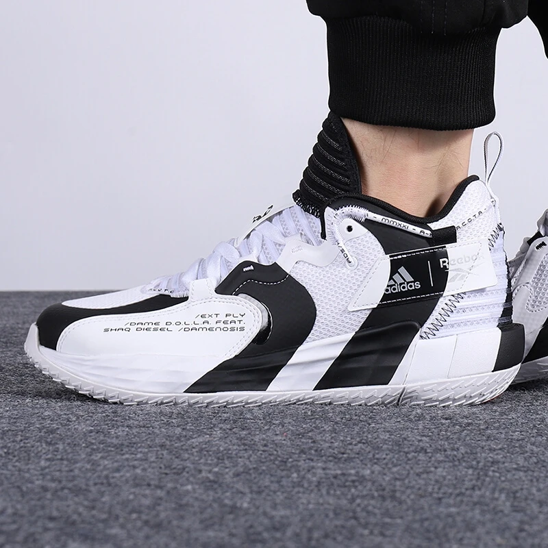Adidas阿迪达斯运动鞋男鞋夏季新款利拉德实战耐磨篮球鞋GW2804