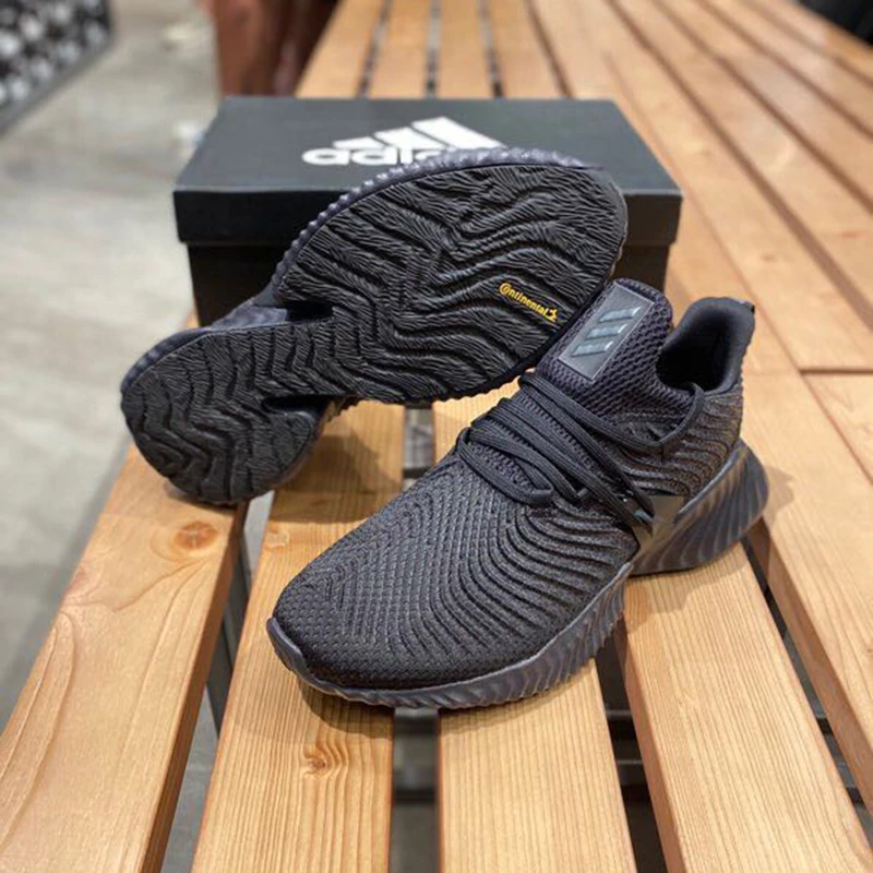 adidas阿迪达斯男鞋秋Alphabounce 阿尔法小椰子透气跑步鞋D97320