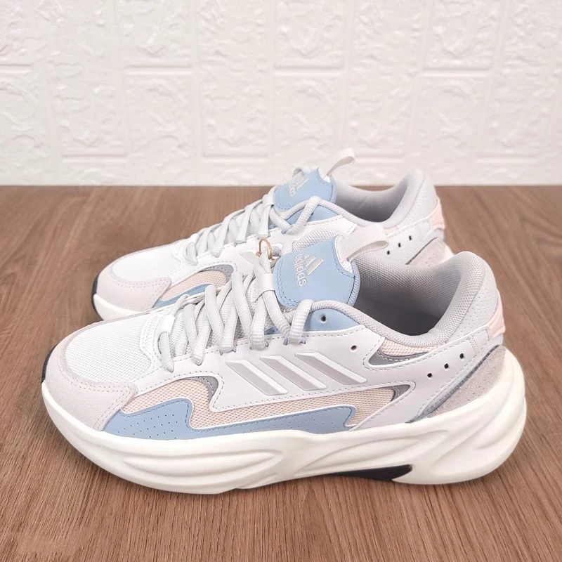 正品Adidas阿迪达斯OZWAVE女款缓震舒适时尚百搭运动休闲鞋IE6058