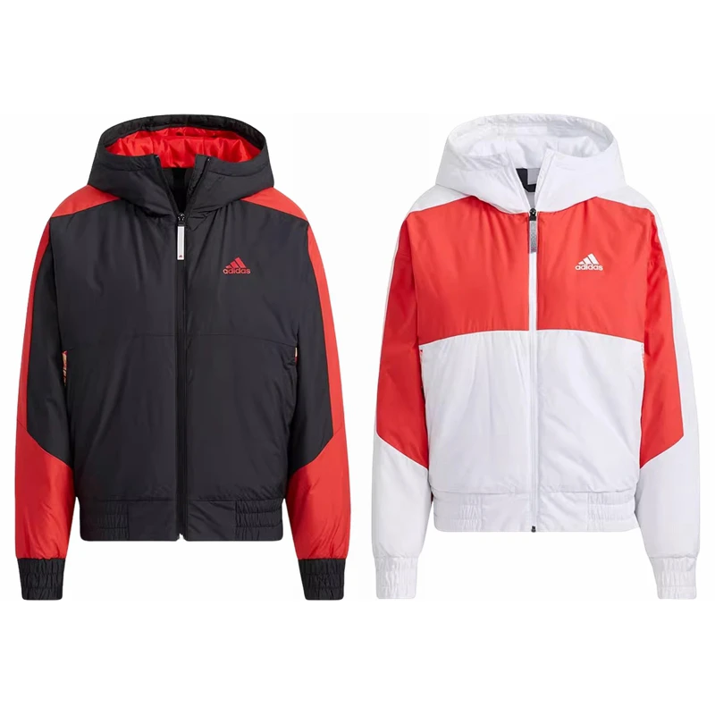 正品Adidas阿迪达斯CNY女秋冬季连帽保暖百搭运动休闲棉服HI3266