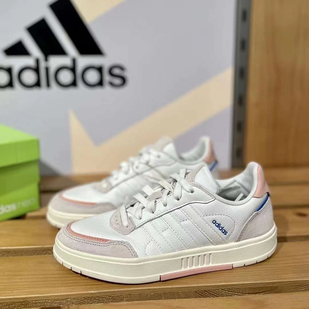 Adidas/阿迪达斯 NEO 女鞋秋季低帮透气复古板鞋休闲鞋板鞋FX3451