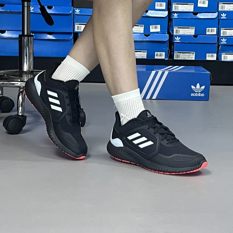正品Adidas阿迪达斯阿尔法小椰子男秋冬缓震舒适运动跑步鞋IF4312