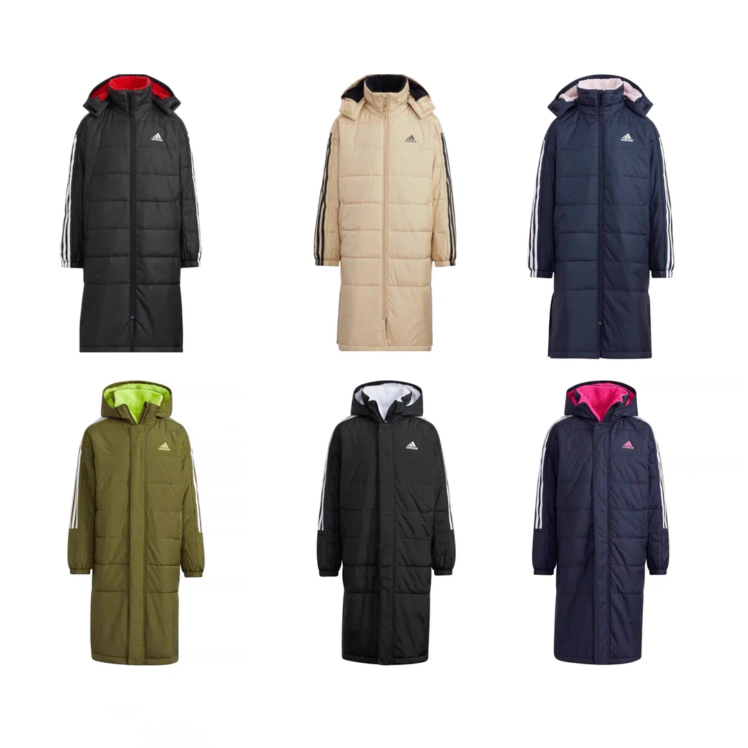 阿迪达斯大童冬季运动保暖长款棉衣HM7167 HM7168  HM7169 H07276