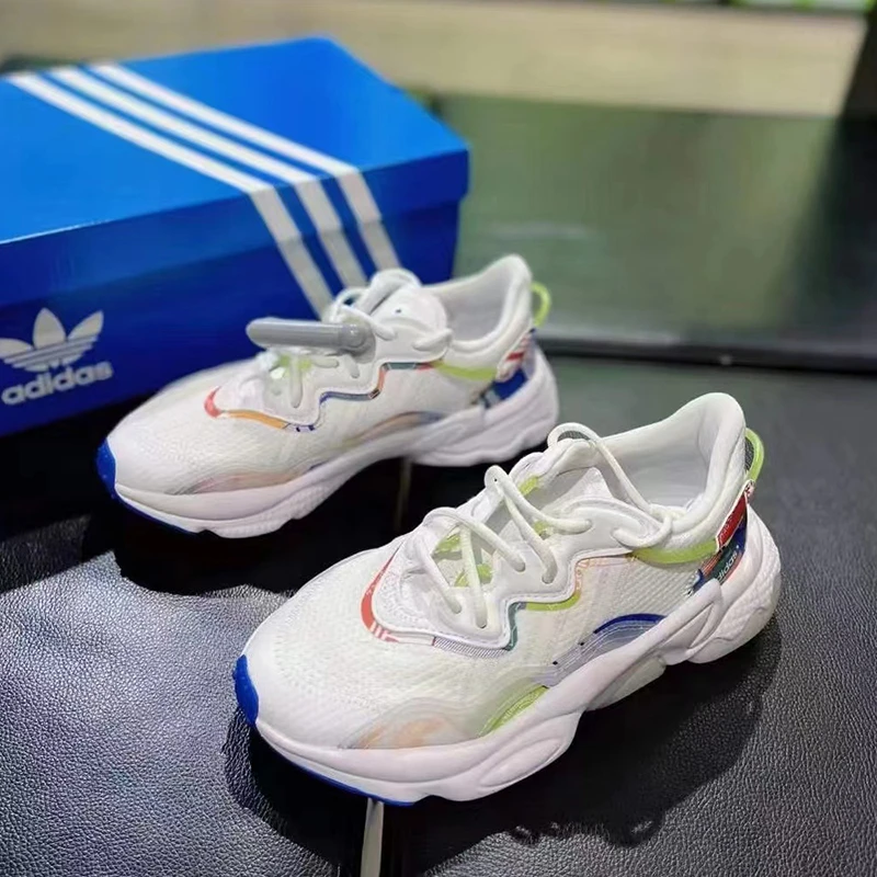 正品adidas阿迪达斯三叶草OZWEEGO休闲复古潮流时尚老爹鞋GX2714