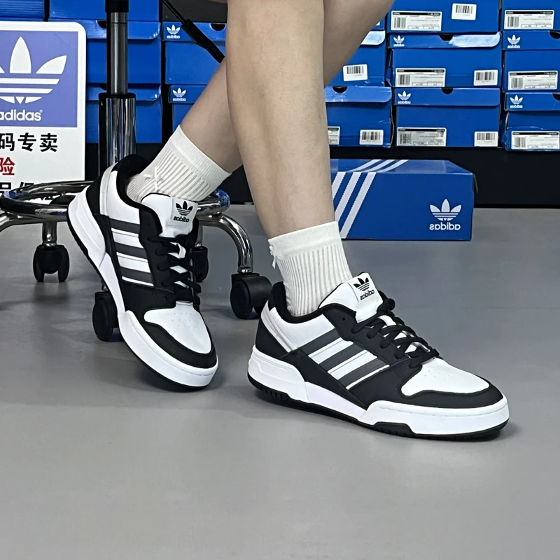 正品Adidas阿迪达斯三叶草男女同款春秋季运动舒适休闲板鞋IF1197