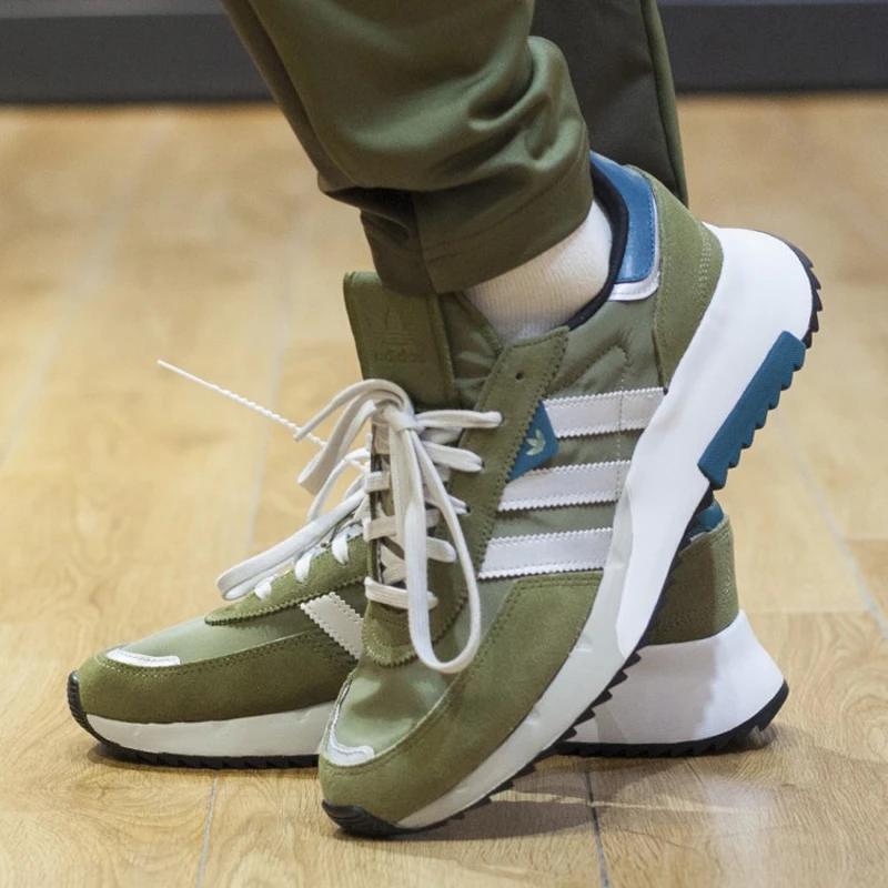 Adidas 三叶草 RETROPY F2 男时尚百搭防滑耐磨运动休闲鞋 GW0505