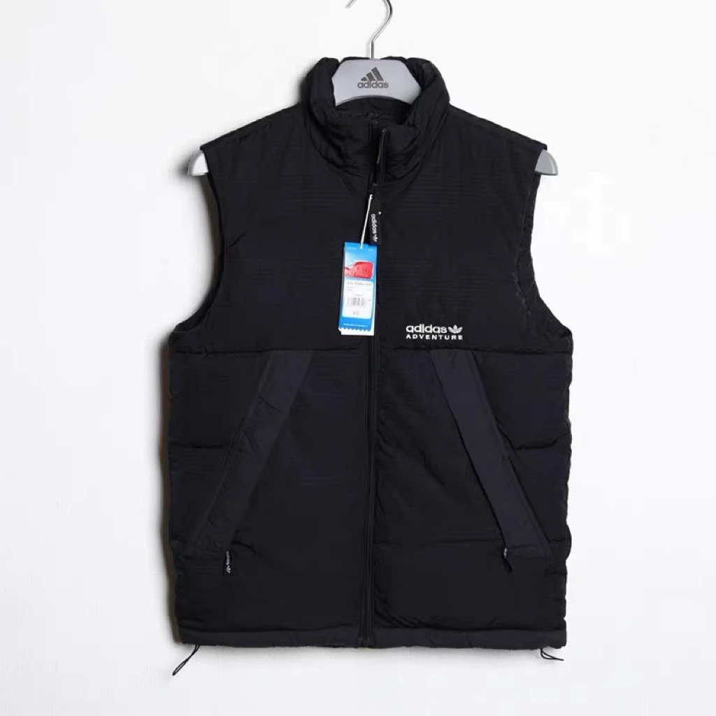 阿迪达斯三叶草冬季经典运动休闲时尚百搭保暖羽绒背心马甲H13585