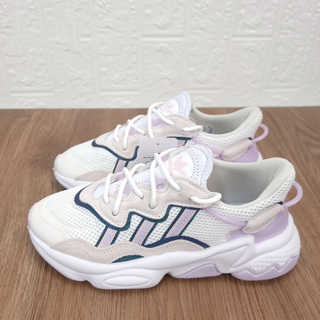 Adidas三叶草OZWEEGO男女款时尚百搭舒适休闲运动老爹鞋FY3129