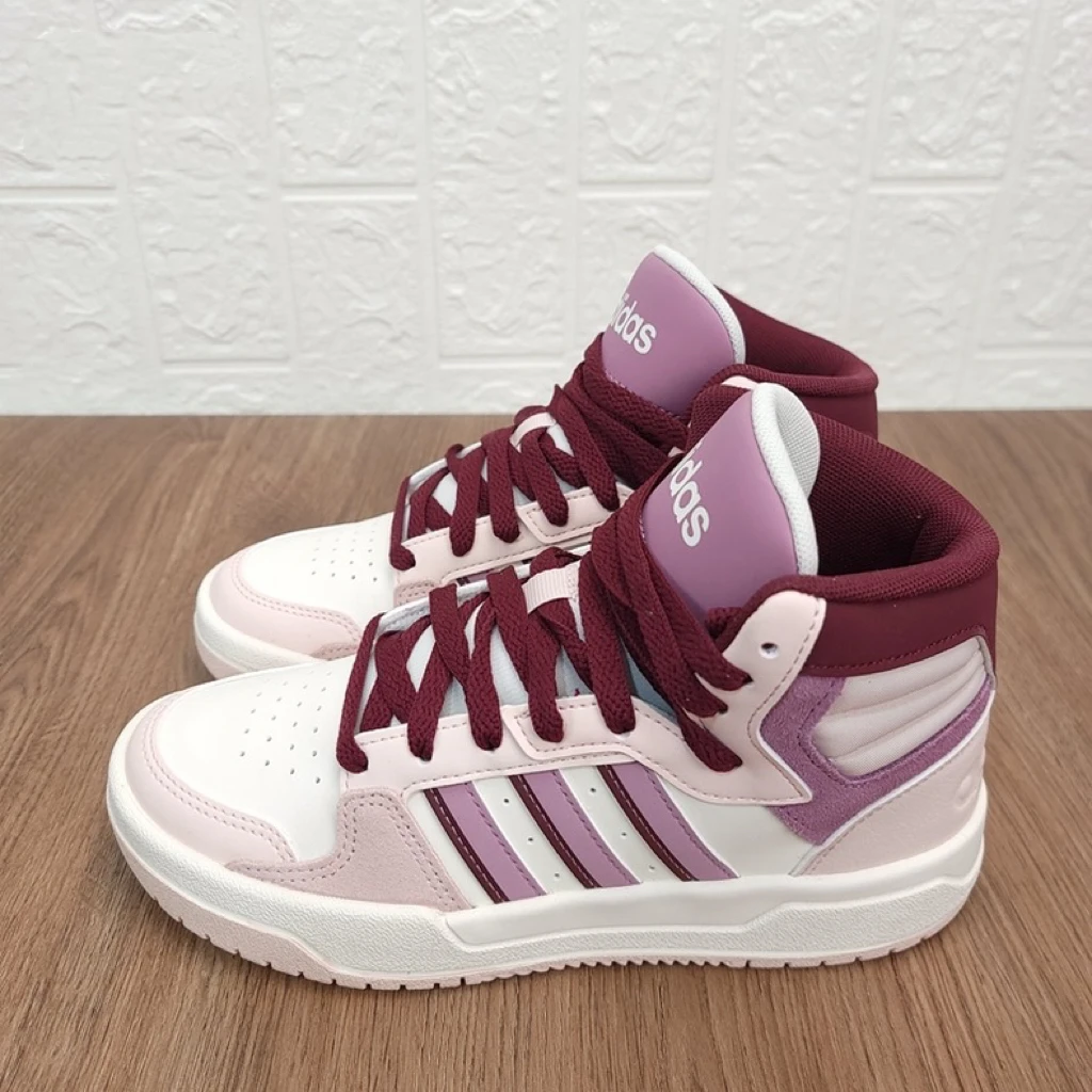 （直播断码专属）正品Adidas男女款经典百搭时尚高帮休闲板鞋ID6010