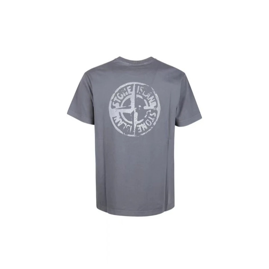 全新/Stone Island /石头岛/葡萄籽奢潮/灰色百搭T恤/XL码