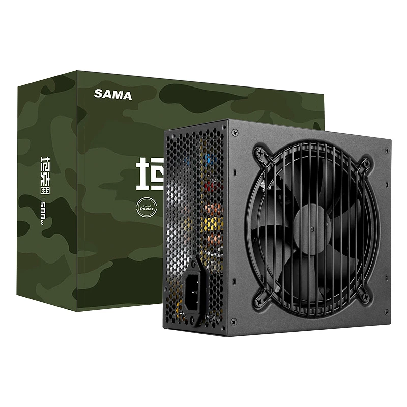 先马坦克 600W 500W 400W静音游戏电脑电源台式机电电脑坦克电源