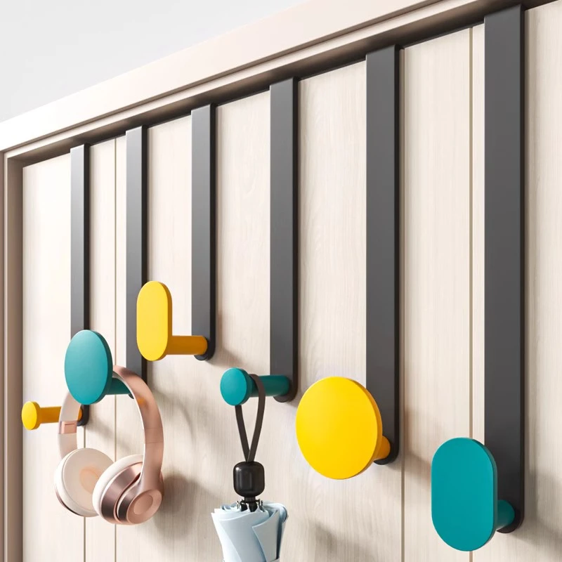 门后挂钩免钉门背式挂衣架免钉打孔创意置物架墙上壁挂衣服衣帽钩