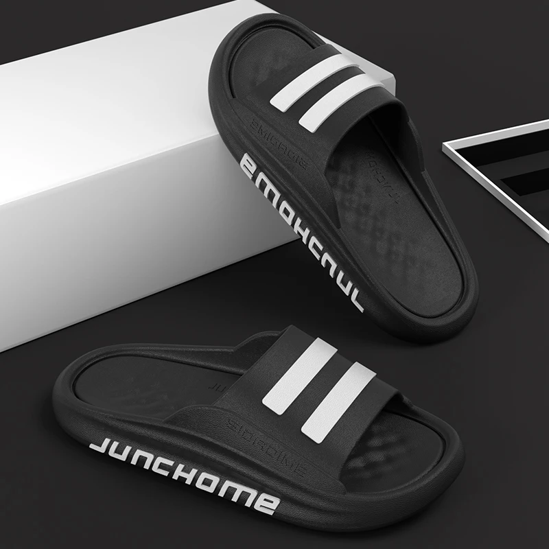 男士拖鞋夏季2025新款防滑耐磨潮流情侣居家用防滑一字凉拖鞋防臭