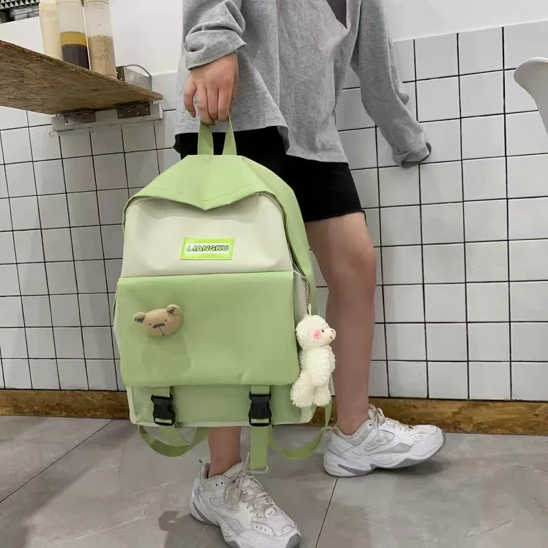 韩版时尚百搭双肩包Z1006