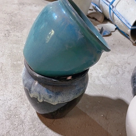 红陶20CM（含）-50CM（不含）两个口径18高度18