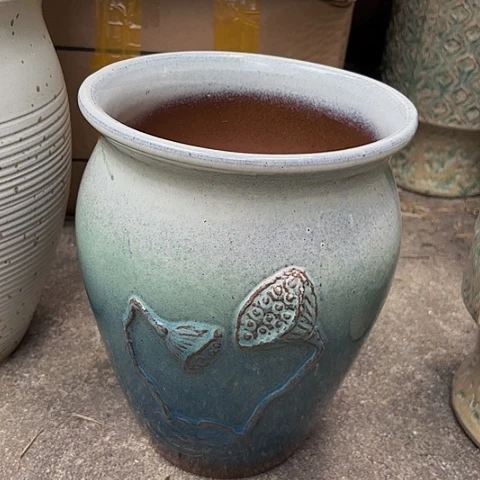 红陶20CM（含）-50CM（不含）口径绿21*27
