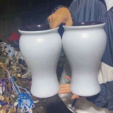 红陶20CM（含）-50CM（不含）轻奢风口径15*26两个