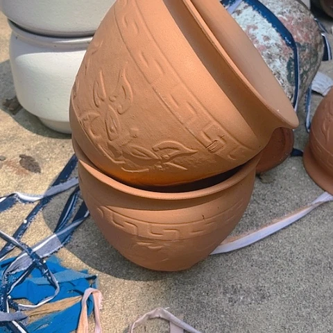 红陶20CM(含)-50CM(不含)红陶口径20高度19