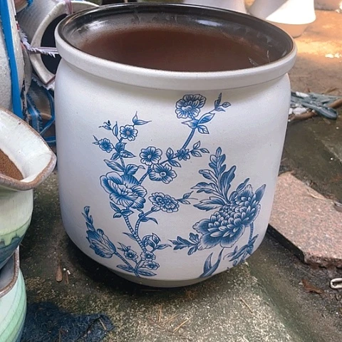 红陶20CM（含）-50CM（不含）青花口径28*31