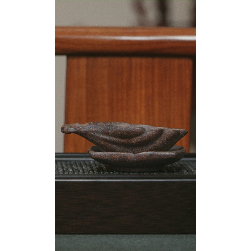 014CC宜兴原矿龙骨金砂茶漏紫砂