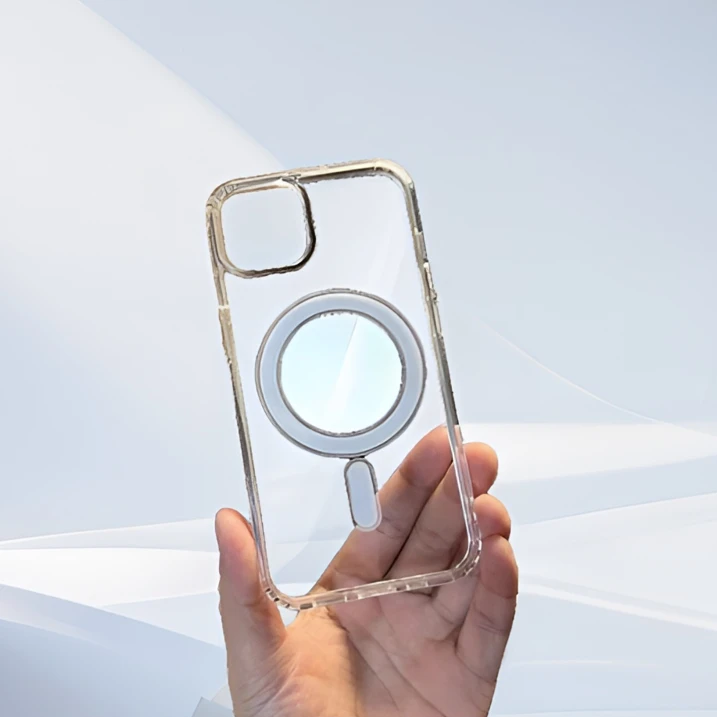 苹果专用透明加强磁吸手机壳软硬适中发2个