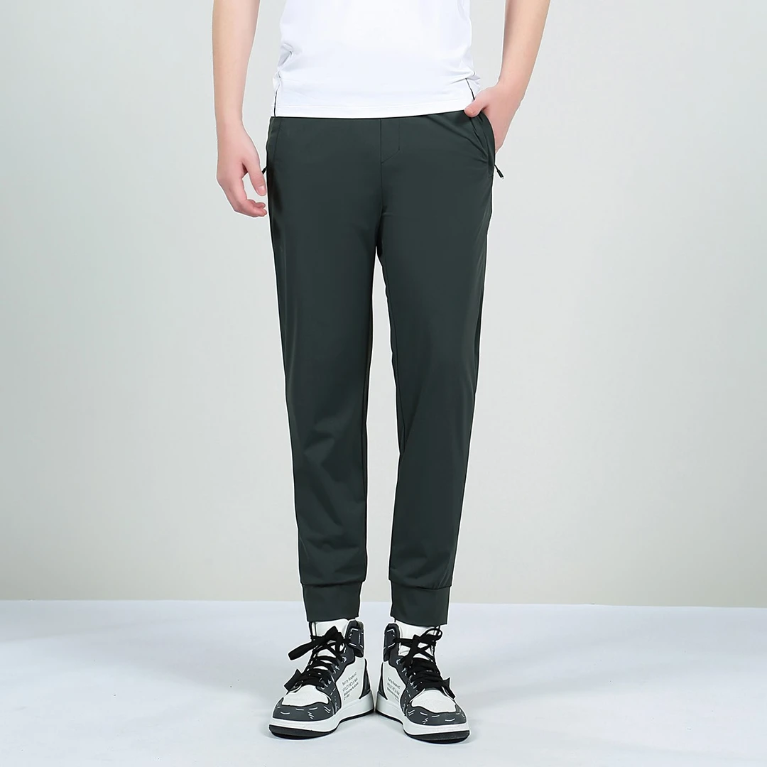 【春夏季必备】户外男女款休闲弹力速干裤束脚裤运动长裤F3710406