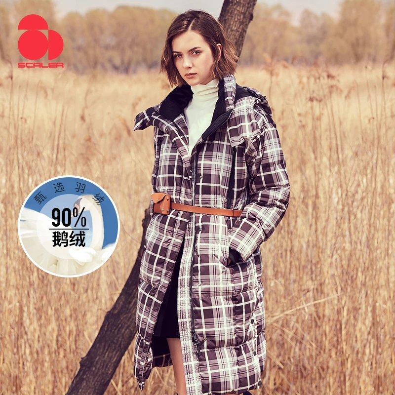 【小乐专属】女加厚长款鹅绒服F6100606