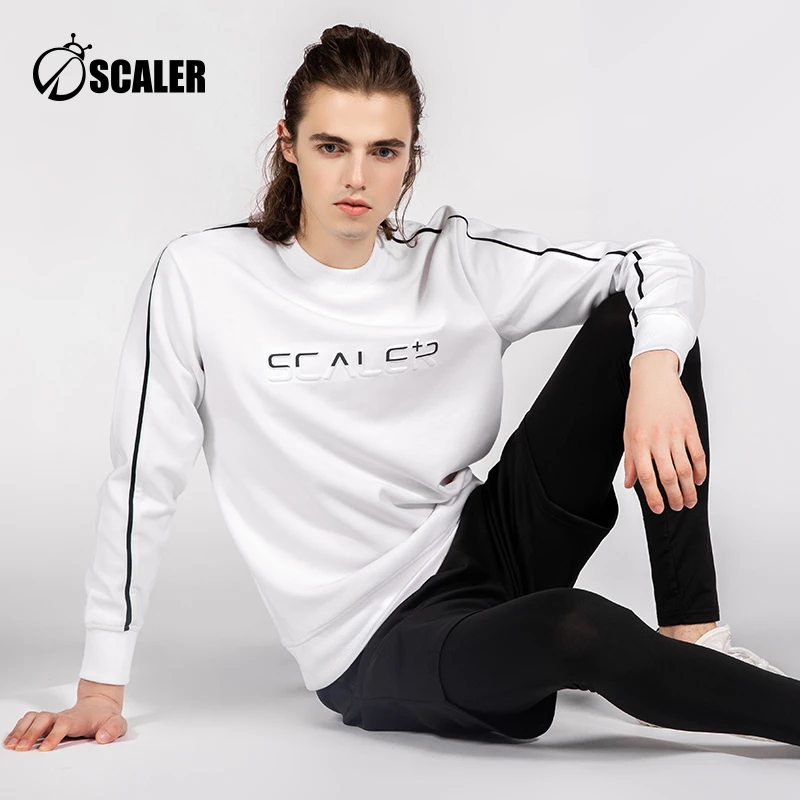 春秋户外男士圆领休闲时尚套头运动卫衣保暖外套长袖F9153659