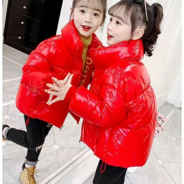 儿童女童2023新款爆款洋气冬季韩版大童棉服6-12岁免洗加厚外套