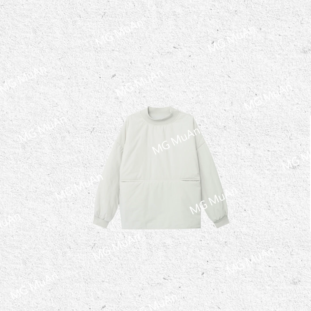 MG.毛毛【飞鸟棉服】定制北欧极简简约宽松长袖棉服上衣女MG-F8017