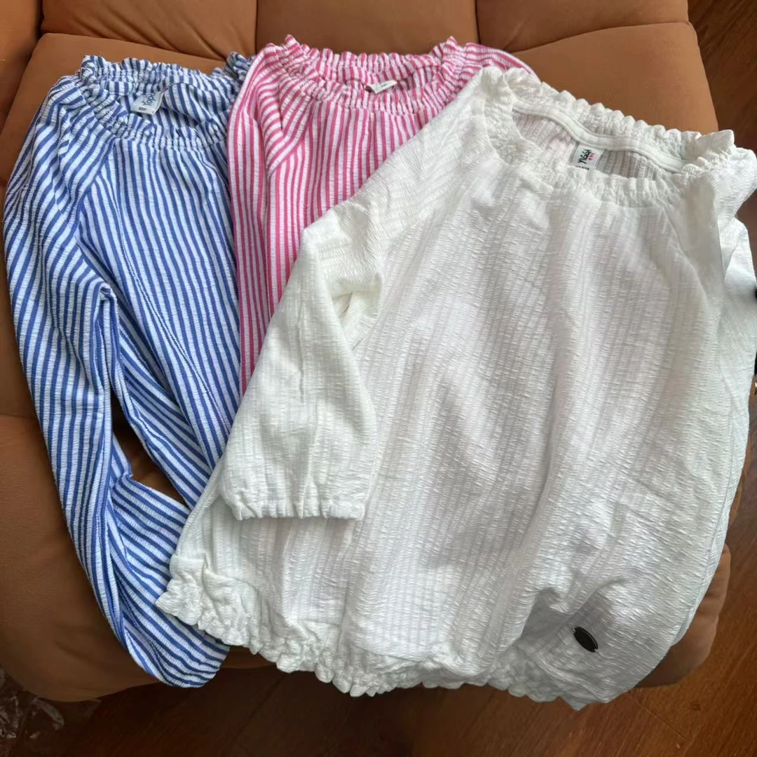 08005 下垂软糯的女孩娃娃上衣 长袖T