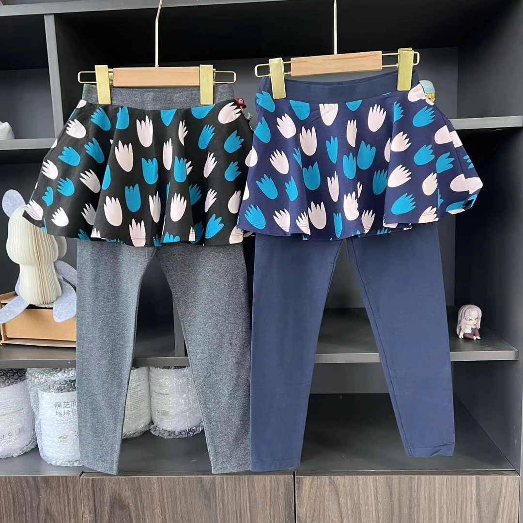 3011B女童郁金香 打底裙裤