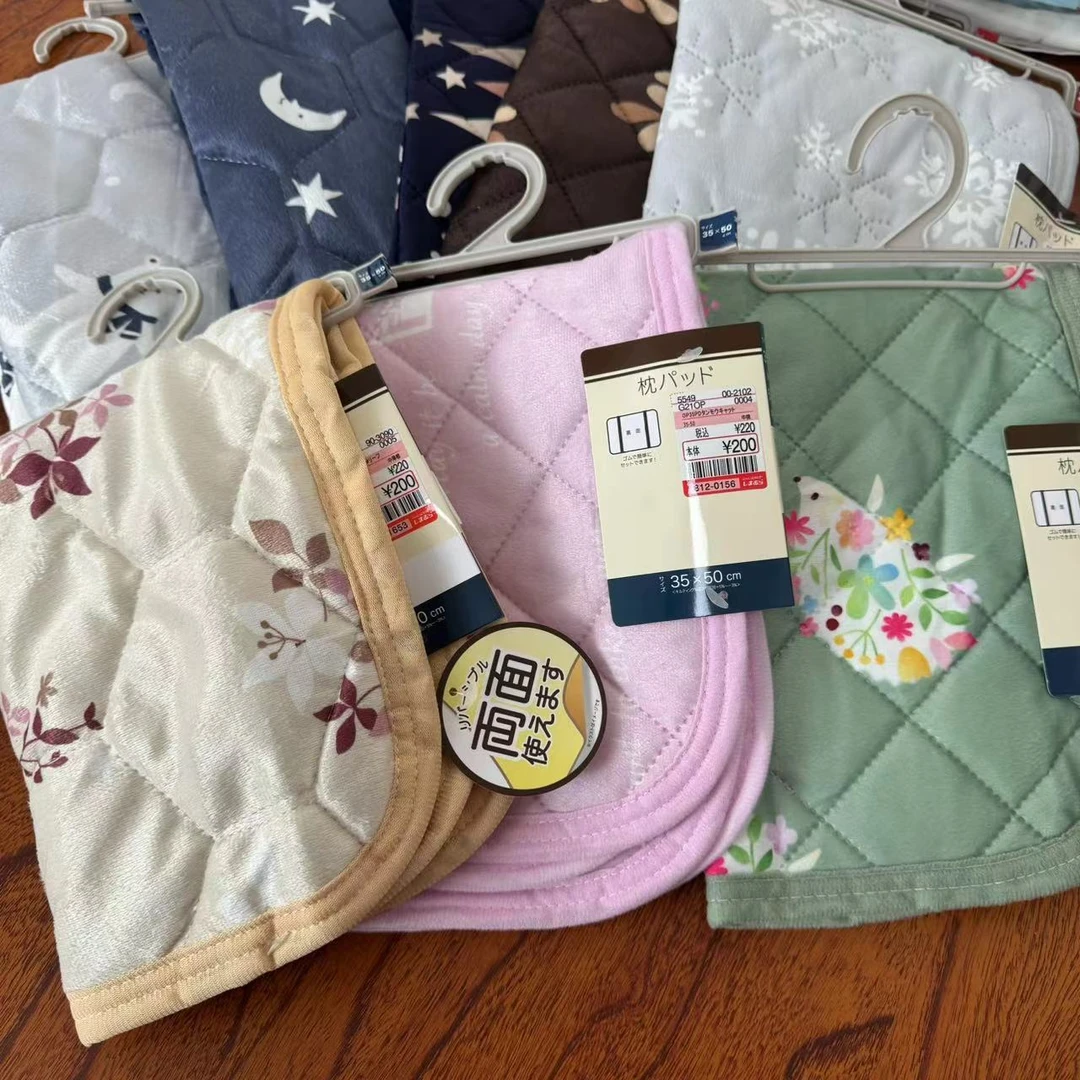 外贸 亲肤绒面 秋冬家用固定防脏枕巾