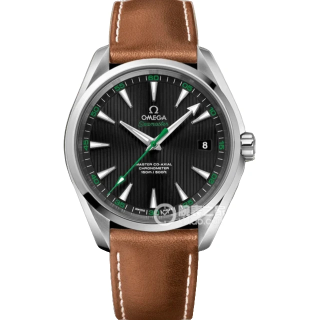 99新 Omega/欧米茄 大明白/海马系 /专柜43500/41.5mm/全新仅试戴