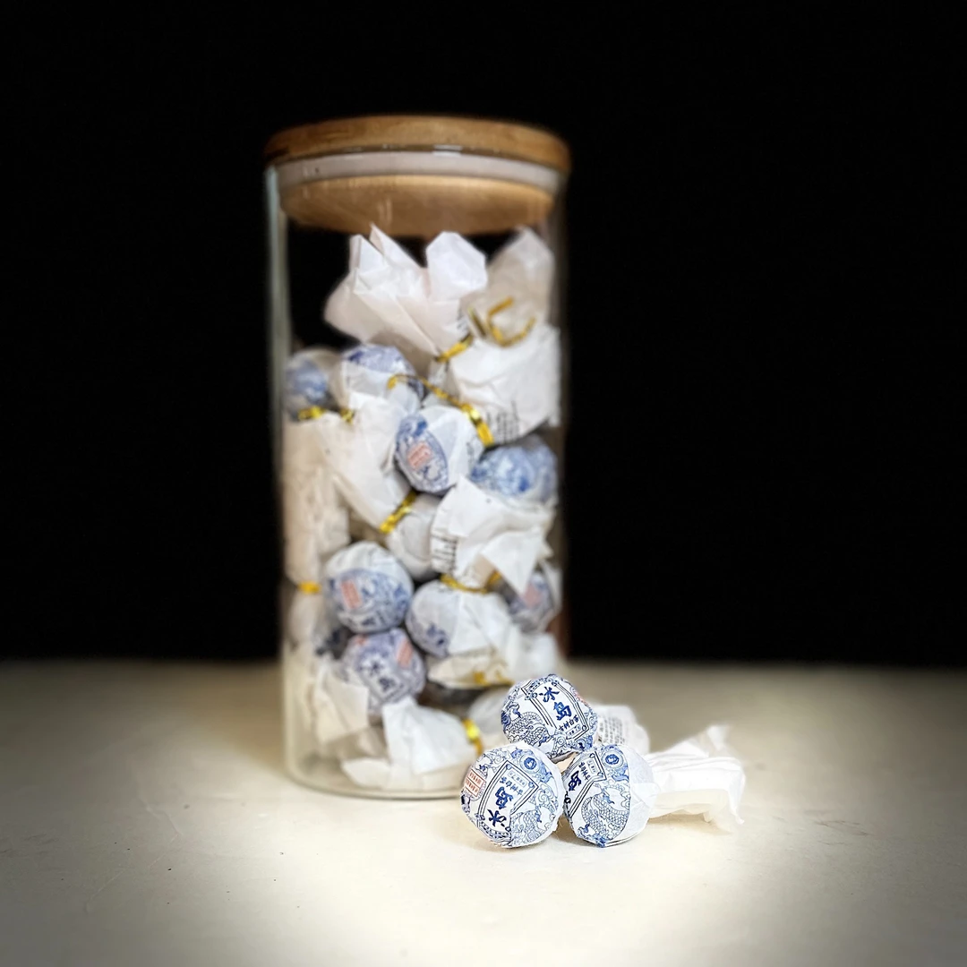 【易武君利祥】2023年 冰岛村南迫组 66号 冰岛 白茶 古树龙珠