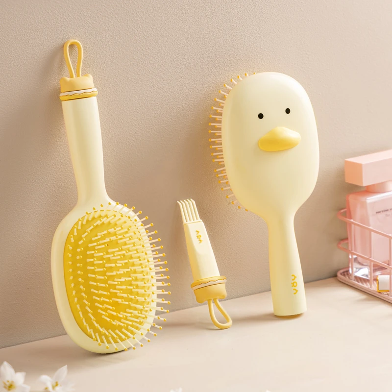 小米妈妈气垫梳子气囊按摩梳女士专用长发卷发梳蓬松头发直发滚梳