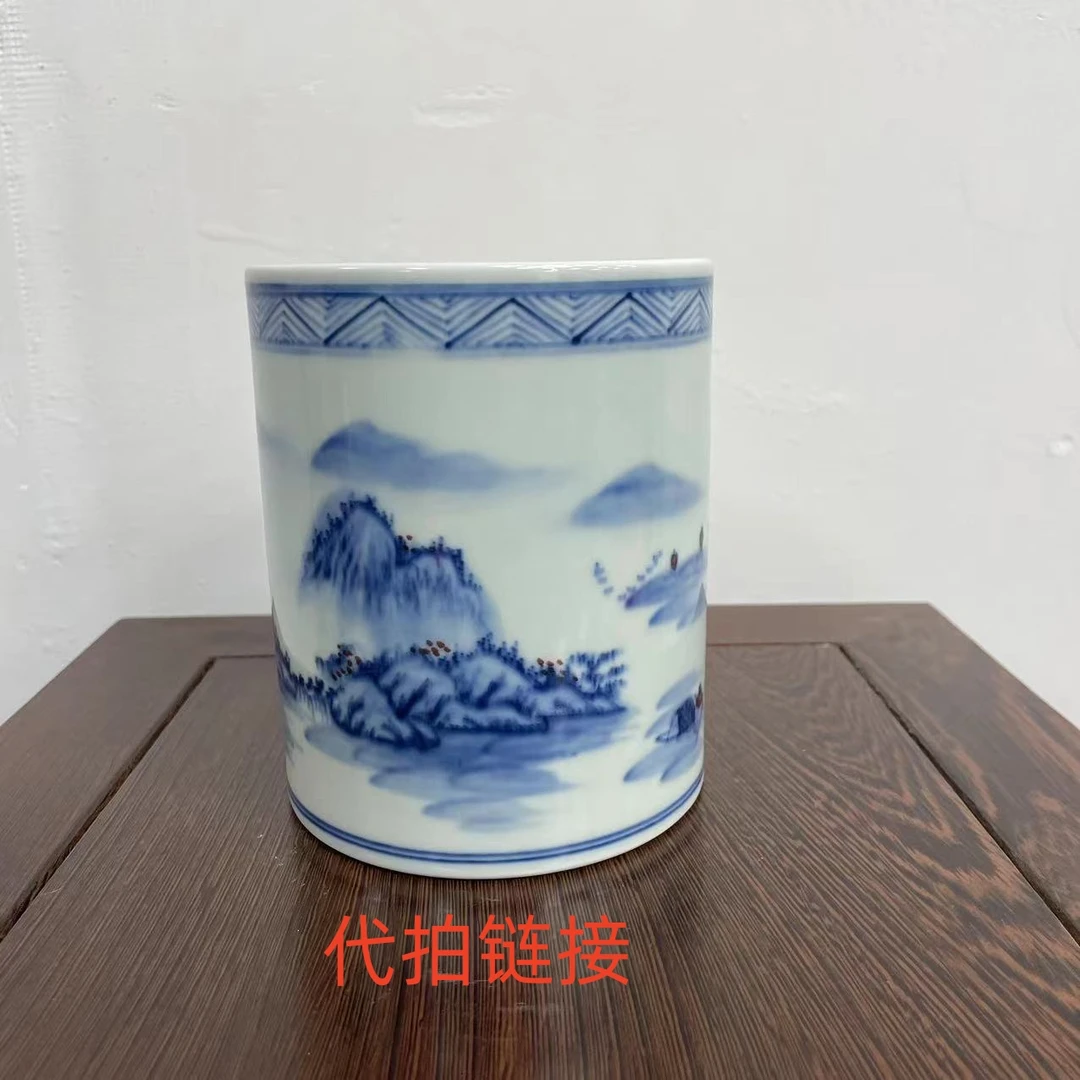 QO12景德镇青花陶瓷杯（代拍链接）